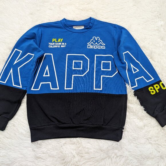 Kappa Other - Kappa Unisex Crew Neck BLUE Pullover Loopknit with logo Sweatshirt for 8Yrs
